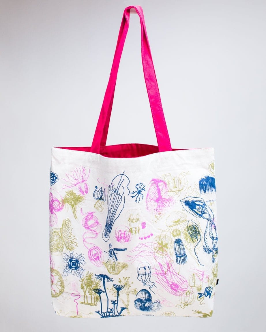 Jellyfish Canvas Shoulder Tote Cognitive Surplus