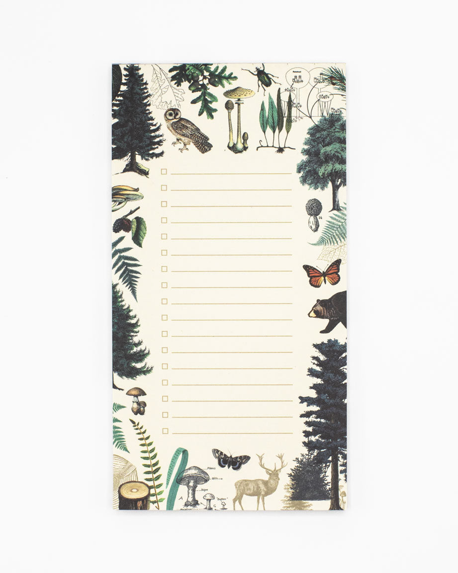 Tree Motepad Woodland Forest Notepads - Trees Market Pad | Cognitive Surplus