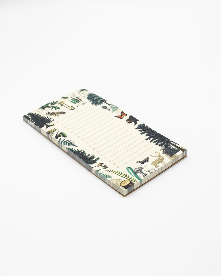 Notepad Wood Woodland Forest Notepads - Trees Market Pad | Cognitive Surplus