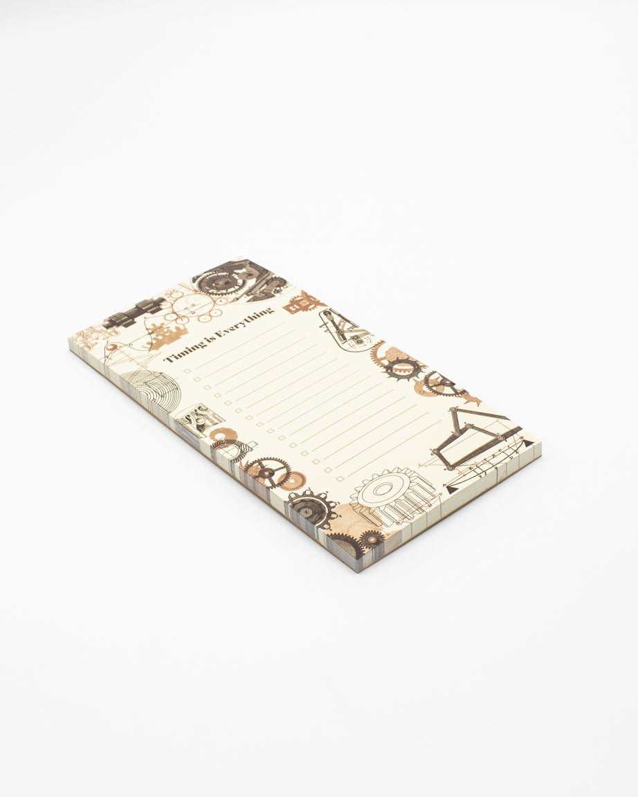 Small Engineering Notepad Mechanical Engineering Notepads - Gears Pad | Cognitive Surplus