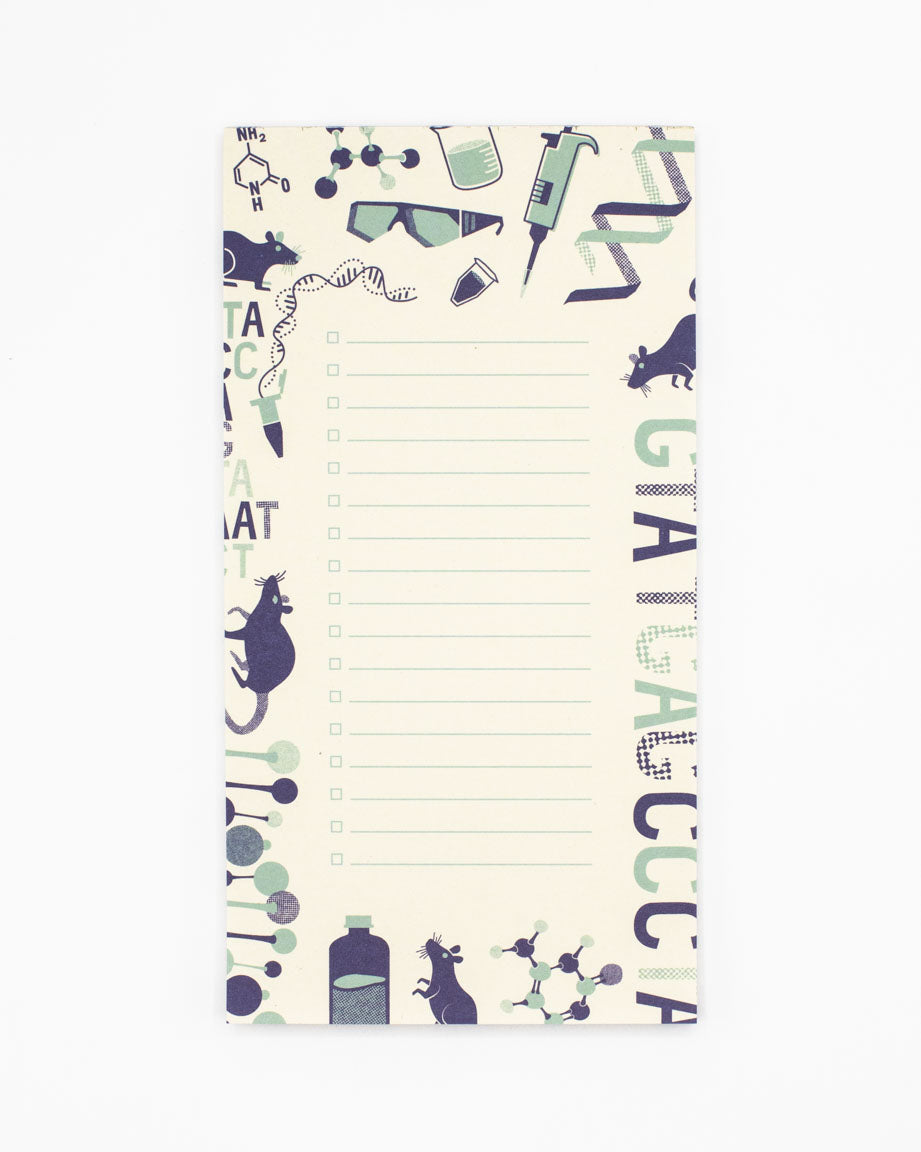 Lab Science Notepads - Retro DNA Pad | Cognitive Surplus