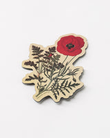 Poppy Flower Magnet
