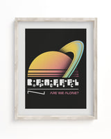 Are we alone? Drake Equation Museum Print