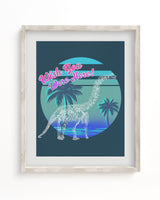 Dino: Wish You Were Here! Museum Print