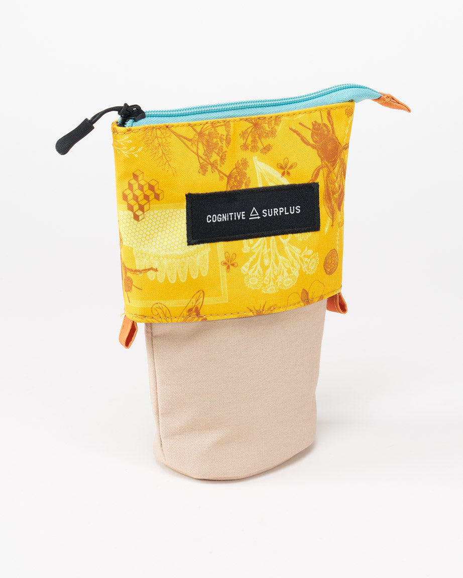 Cognitive Surplus Honey Bee Zipper Bags - Thumbnail 5