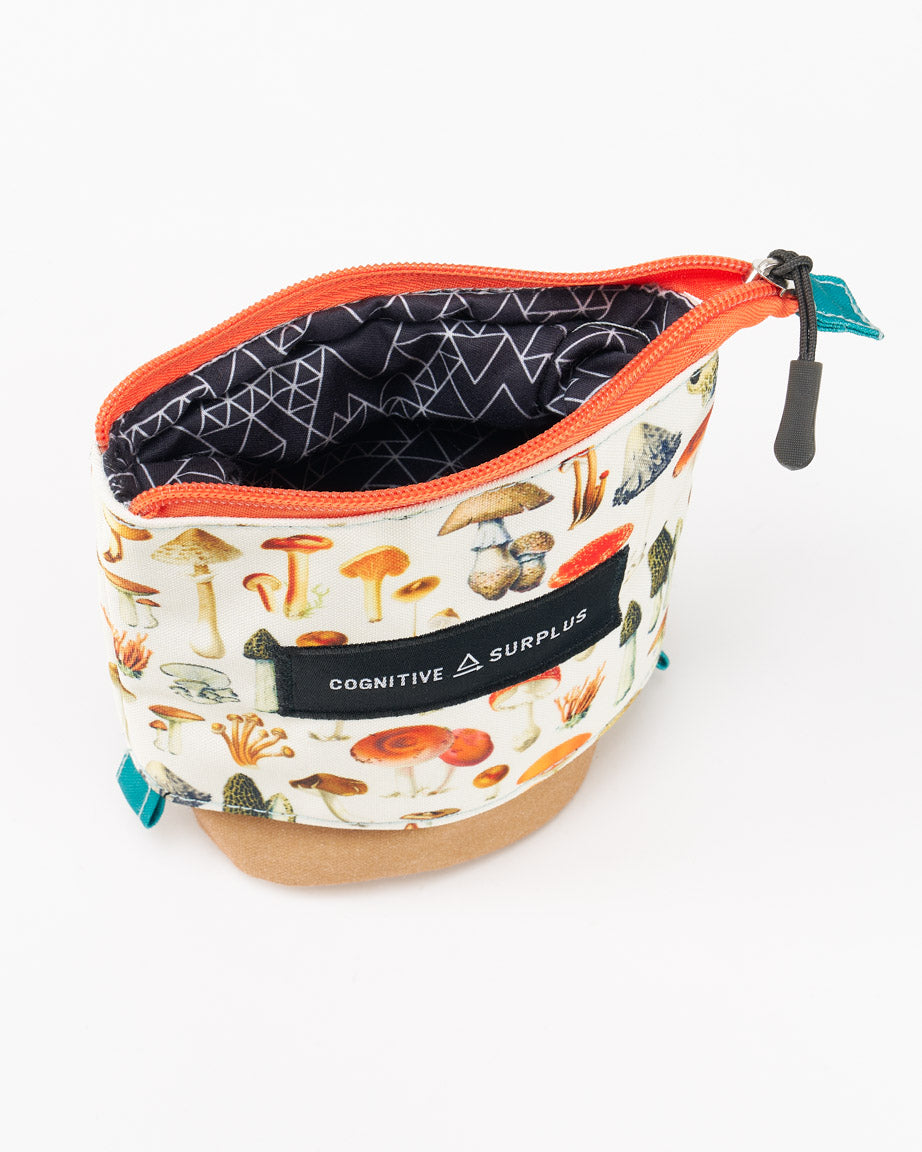 Woodland Mushrooms Zipper Bags