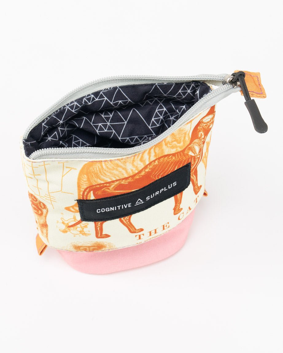Feline Anatomy Zipper Bags
