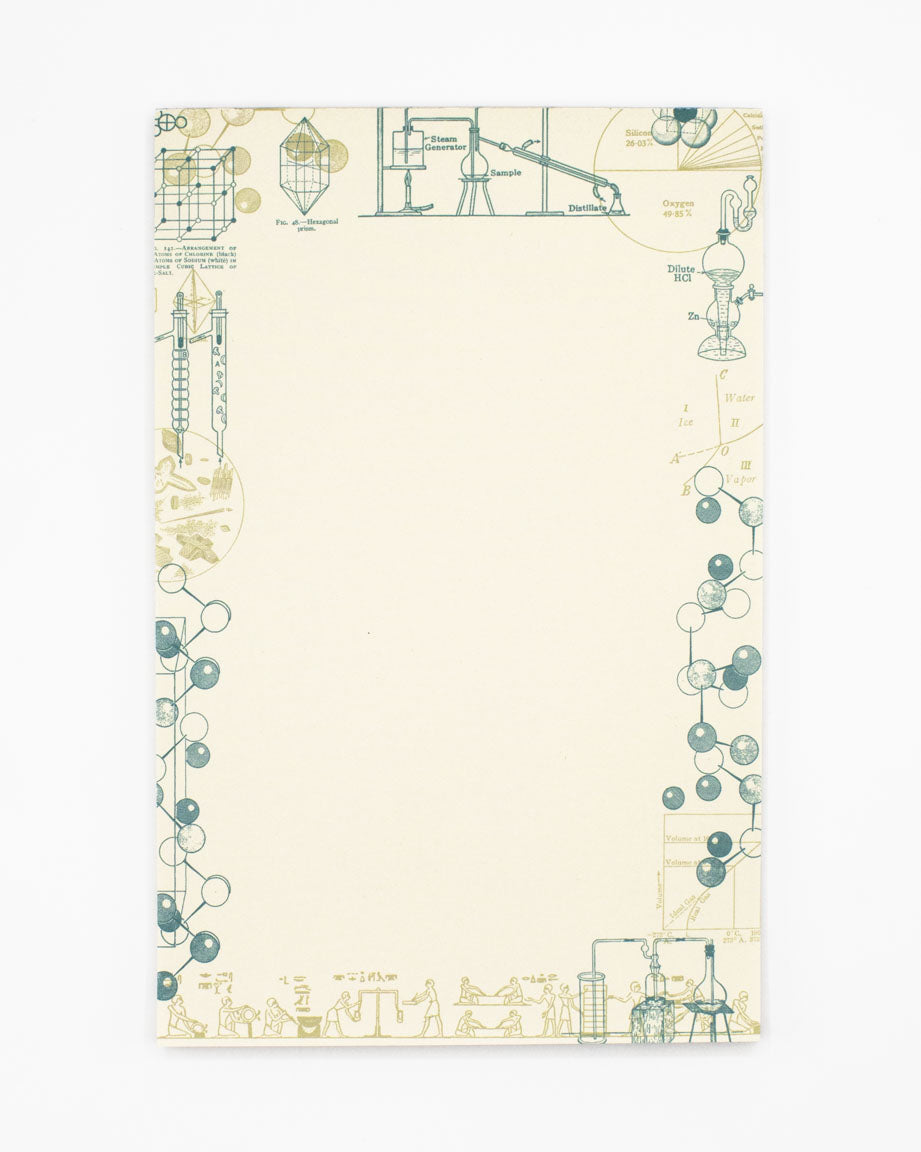 Chemistry Notepads - Vintage Science Pad | Cognitive Surplus