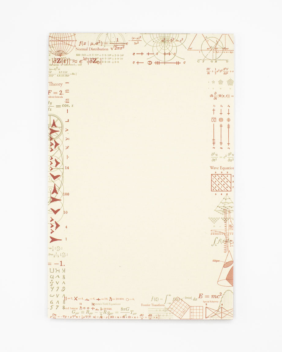 Equations That Changed the World Notepads - Math Pad | Cognitive Surplus