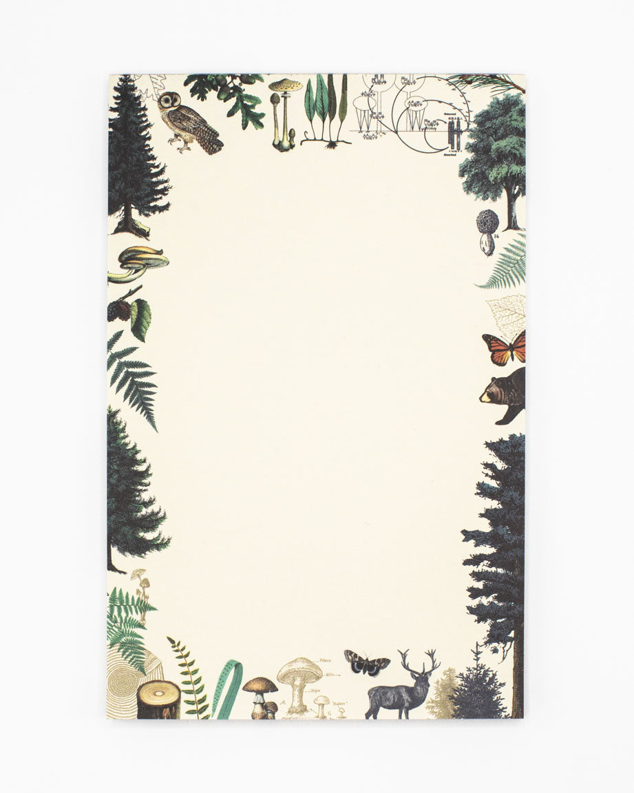 Tree Motepad Woodland Forest Notepads - Trees Market Pad | Cognitive Surplus