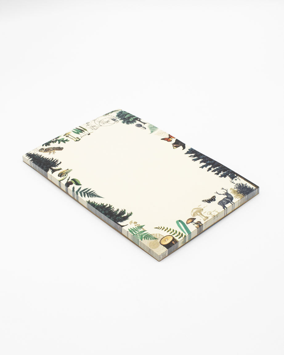 Notepad Wood Woodland Forest Notepads - Trees Market Pad | Cognitive Surplus