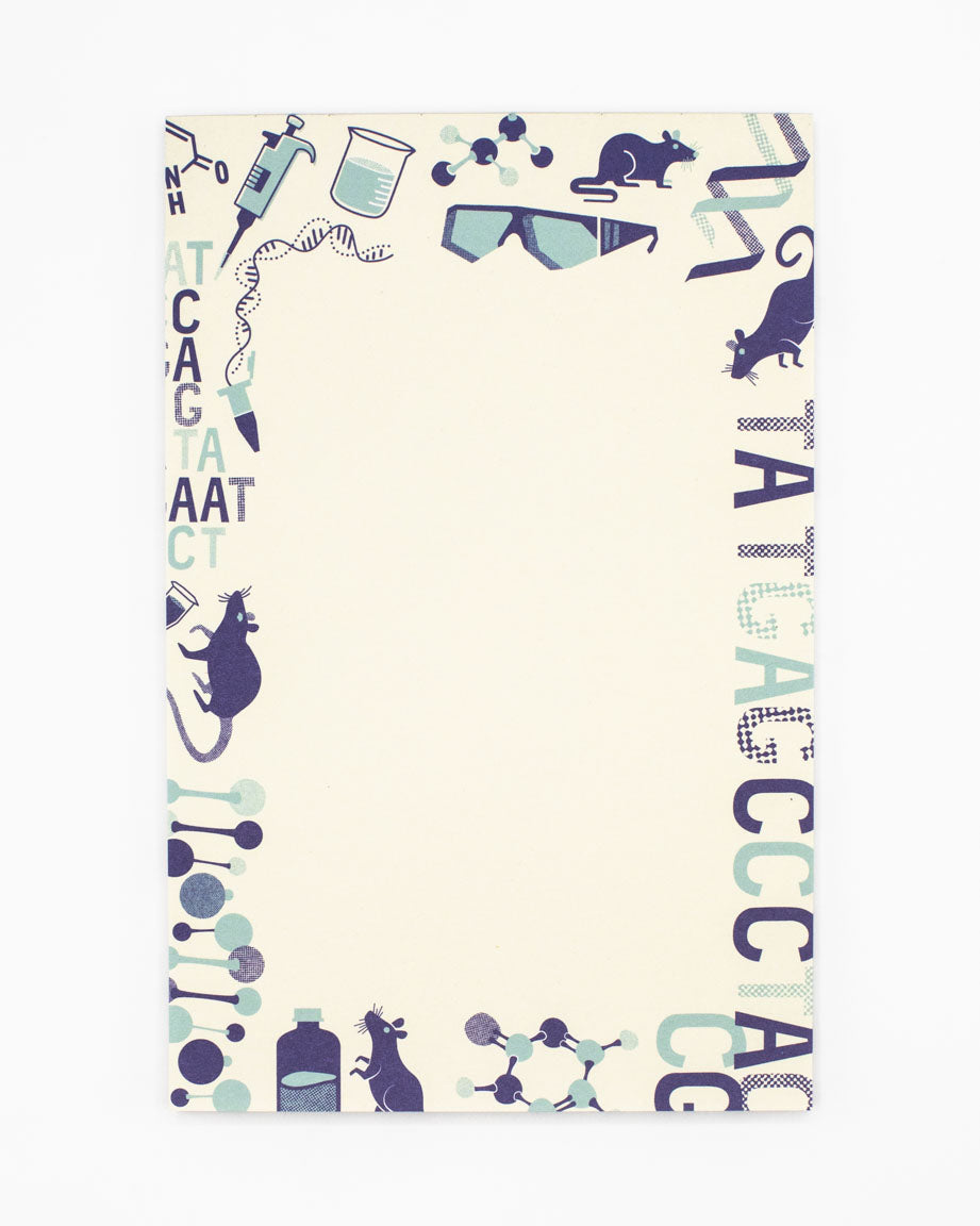 Lab Science Notepads - Retro DNA Pad | Cognitive Surplus