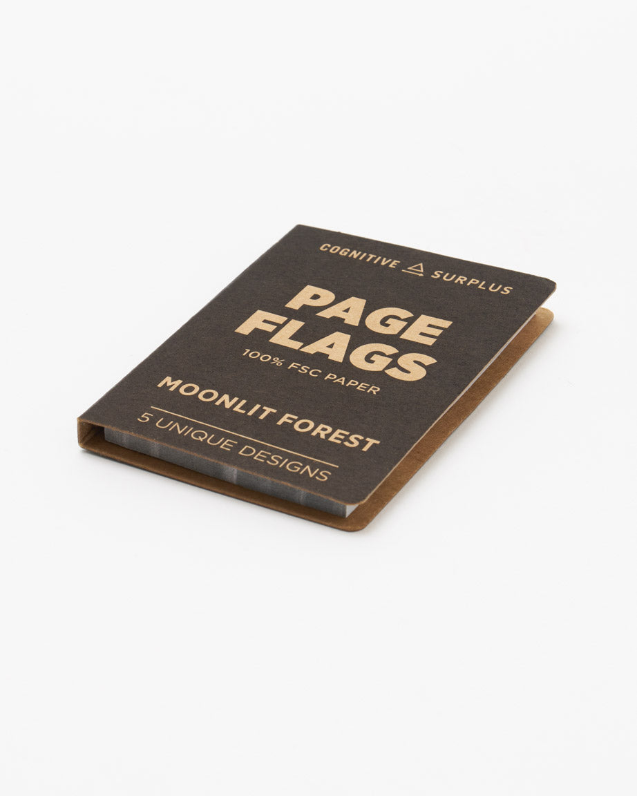 Moonlit Forest Page Flags