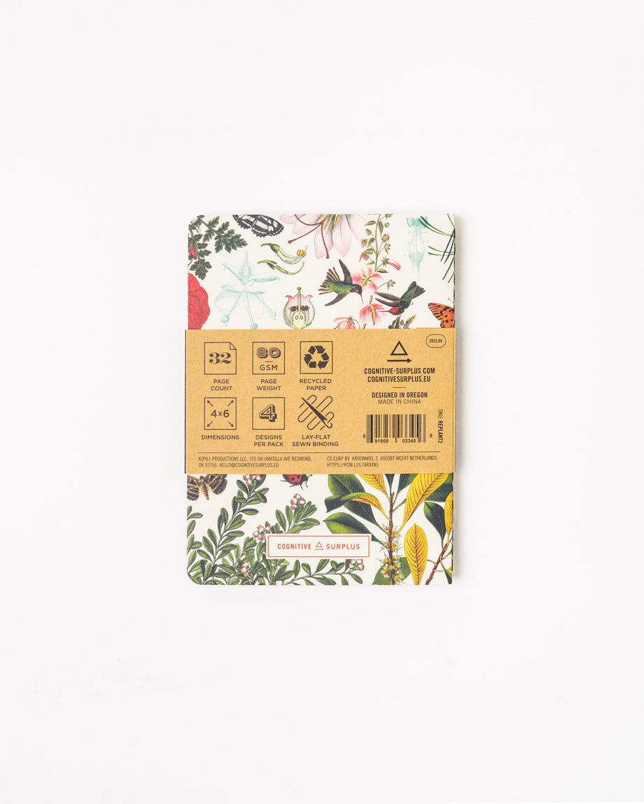 Field Notebook Examples Botany Multi-Pack Small Notebooks - Field Notebooks | Cognitive Surplus ...