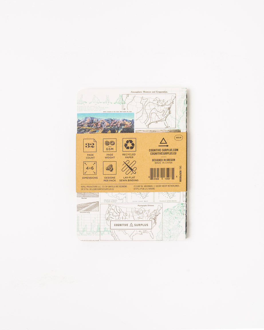 Riparian Pocket Notebook 4-pack