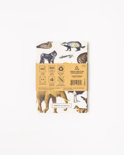 Zoology Pocket Notebook 4-pack