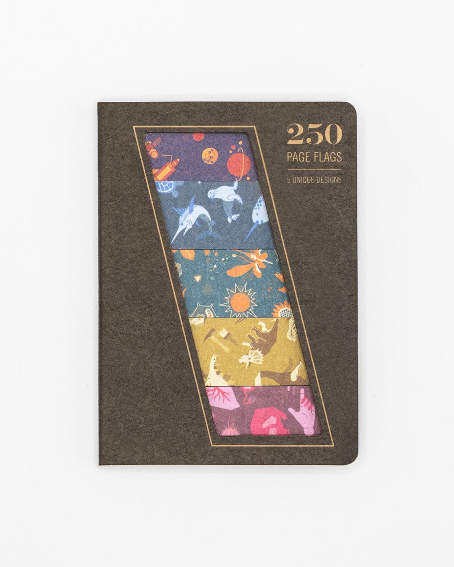 SECONDS: Retro Science Page Flags