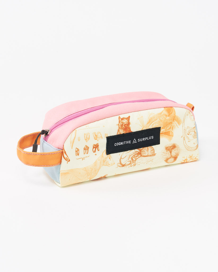 Feline Anatomy Zipper Bags