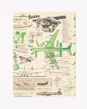 Jets Science Softcover Notebook - Lined