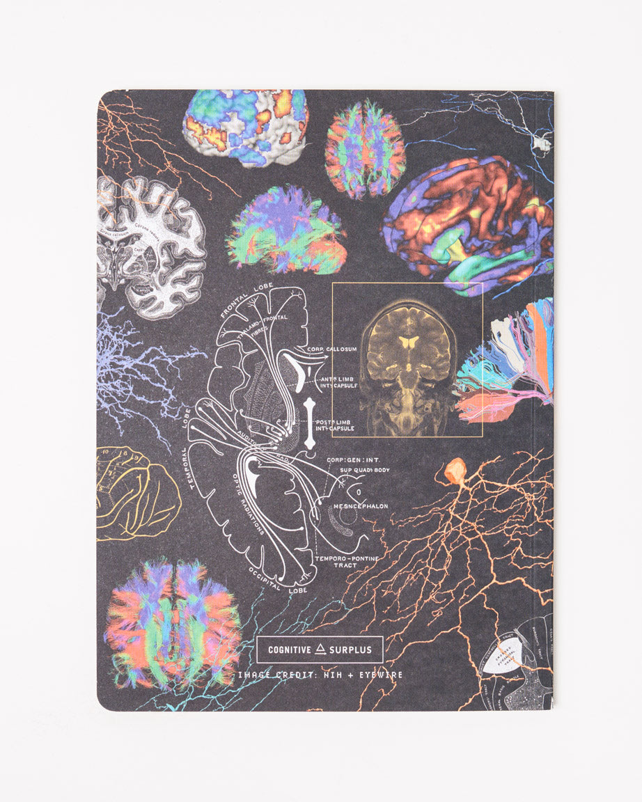 Brain Imaging Softcover Notebook - Dot Grid