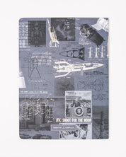 Space Race Softcover Notebook - Dot Grid