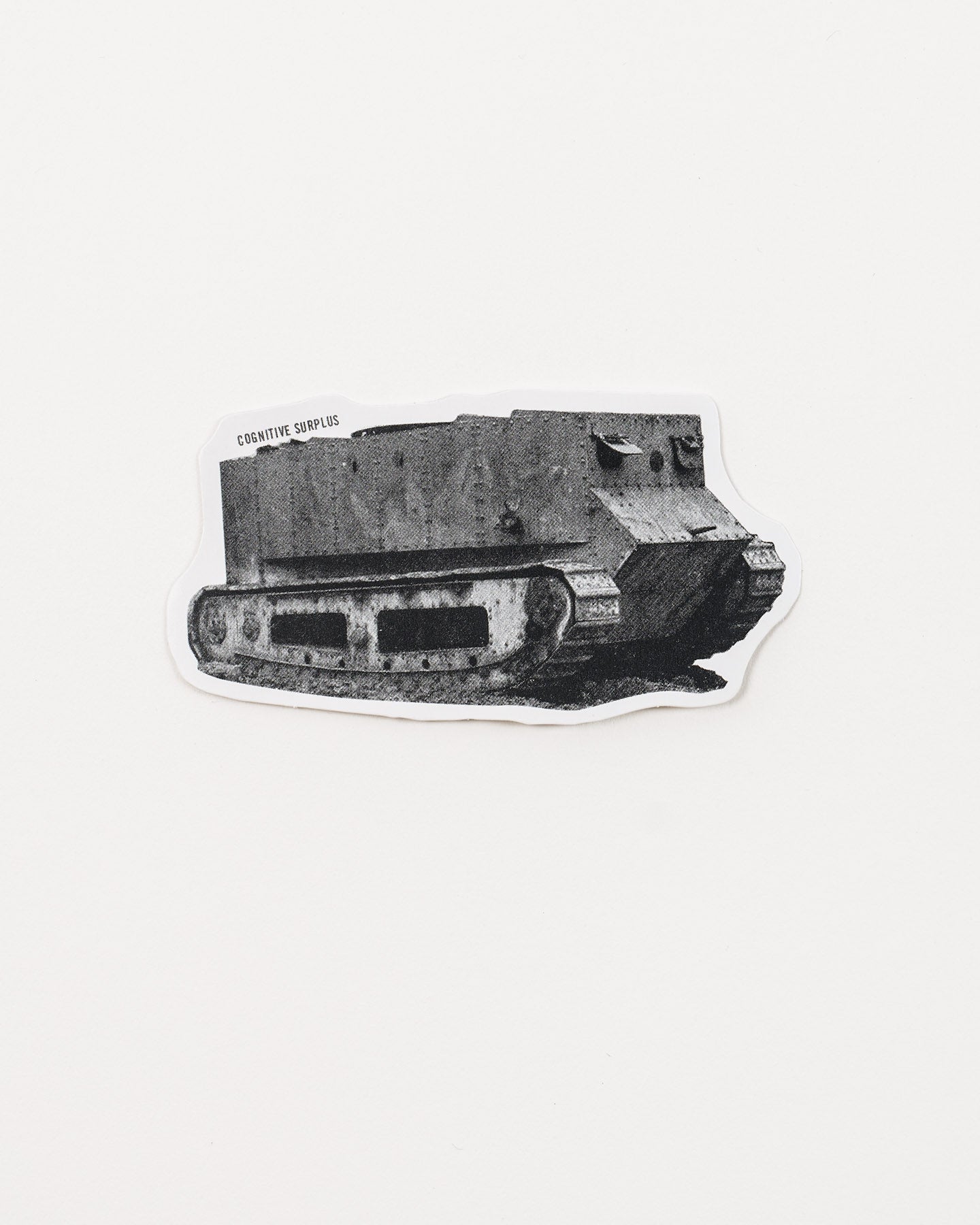 Early Tank Sticker