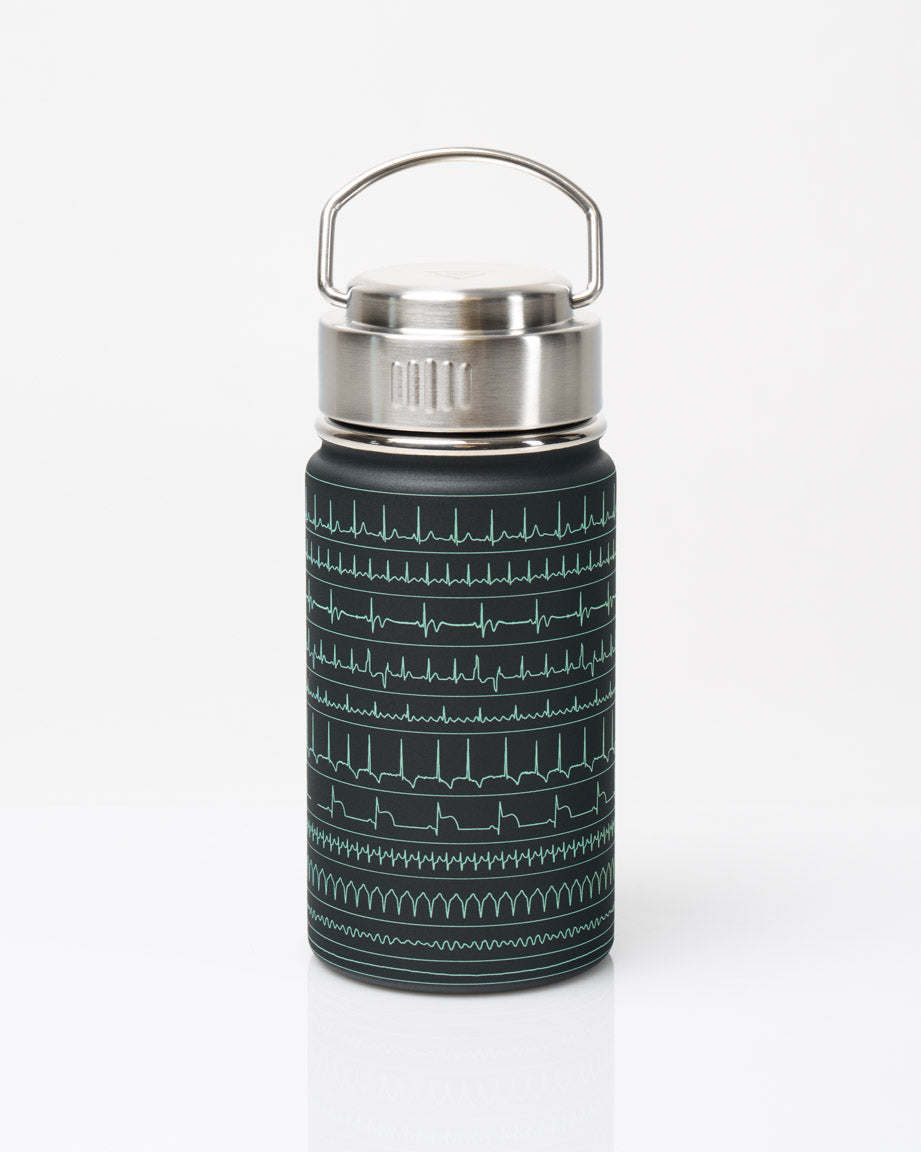 Heartbeat Stainless Steel Vacuum Flask / Insulated Travel Thermos