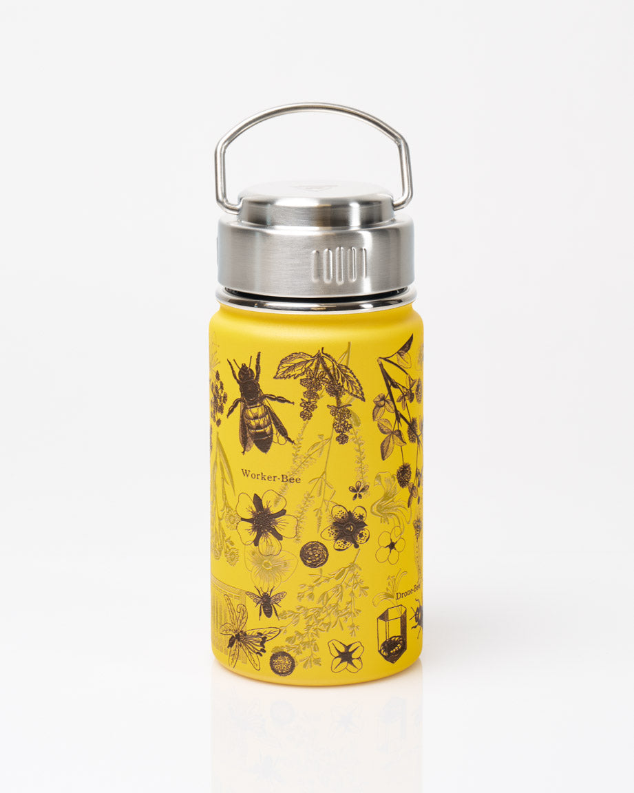 Honey Bee 12 oz Steel Bottle