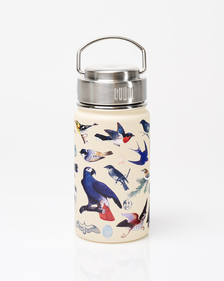 Birds 12 oz Steel Bottle