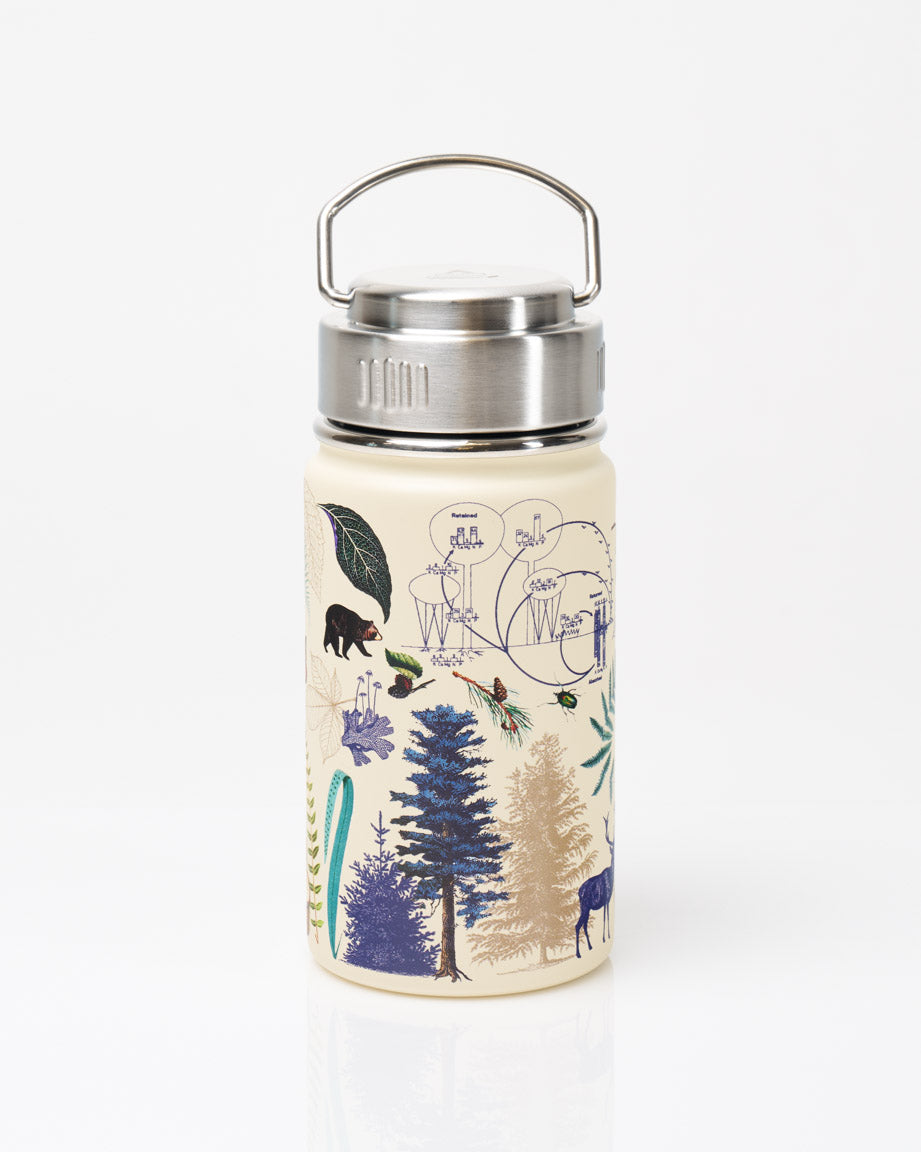 Woodland Forest 12 oz Steel Bottle