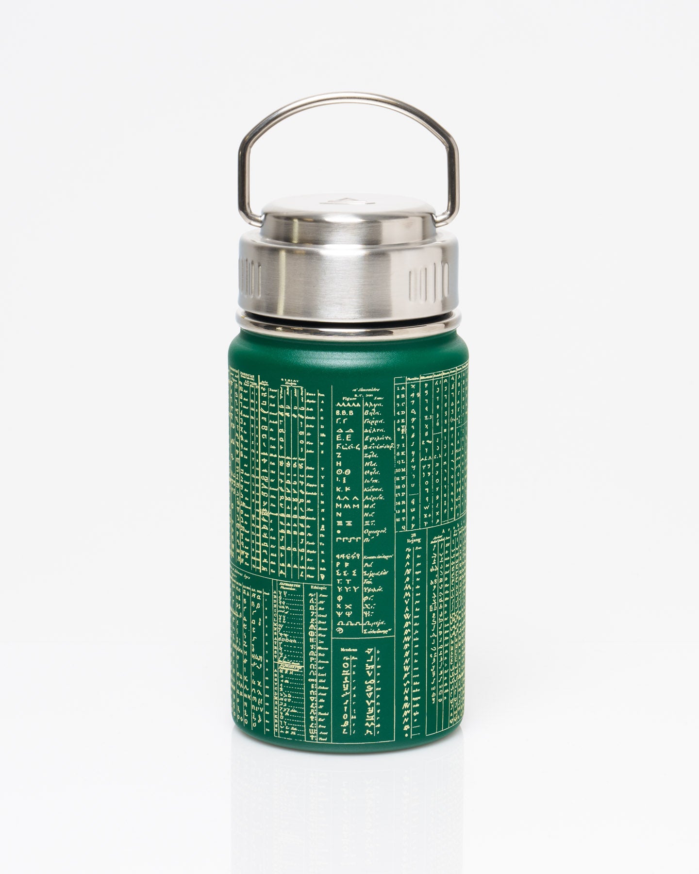 Linguistics 12 oz Steel Bottle