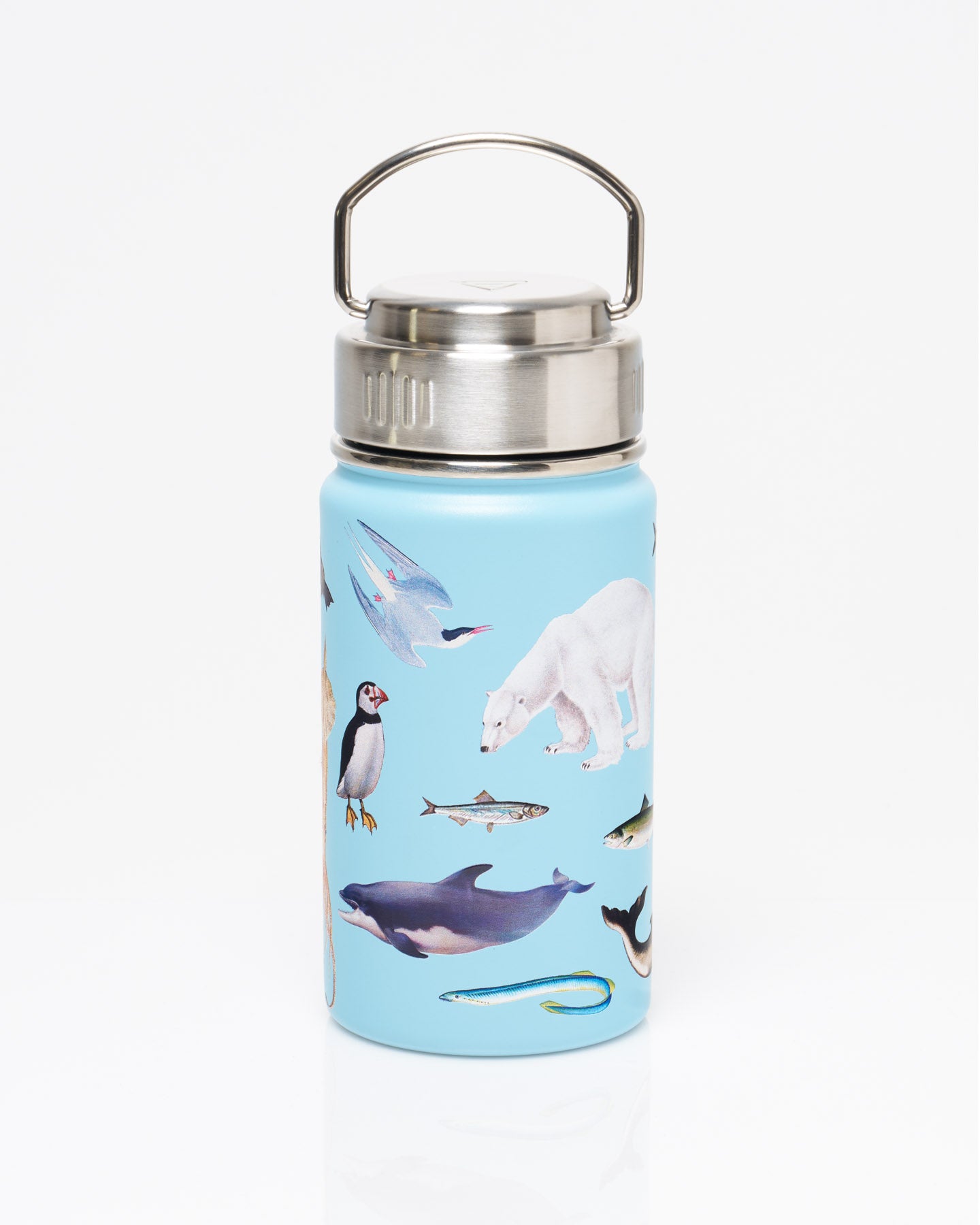 Polar Zoology 12 oz Steel Bottle