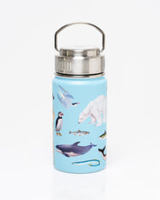 Polar Zoology 12 oz Steel Bottle