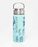 Human Evolution 18 oz Steel Bottle