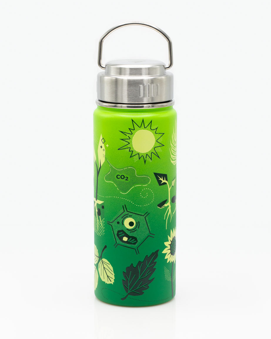 Vacuum Insulated Tea Flask with Traditional Art – DefiniTea