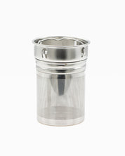An Infuser Basket for Stainless Steel Bottles by Cognitive Surplus on a white background.
