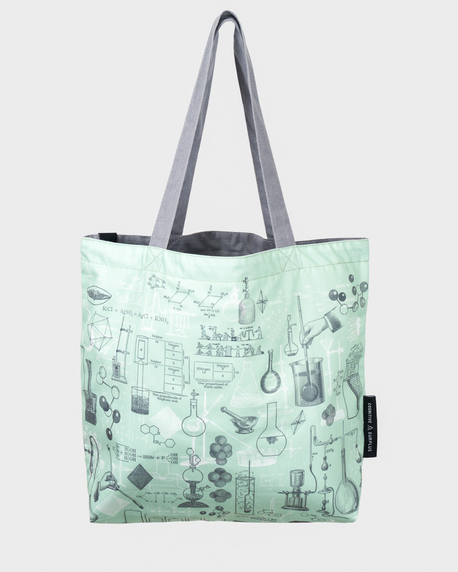 Chemistry Tote Bag | Reversible Tote – Cognitive Surplus