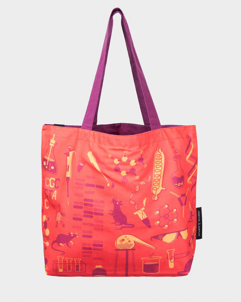 Science Lab Tote Bag | Reversible Tote – Cognitive Surplus