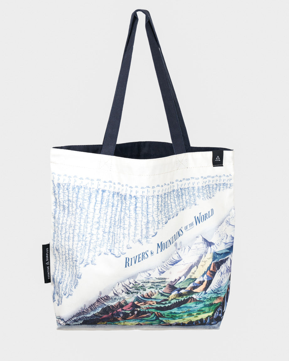 Beneath the Waves  Reversible Canvas Tote Bag – Cognitive Surplus