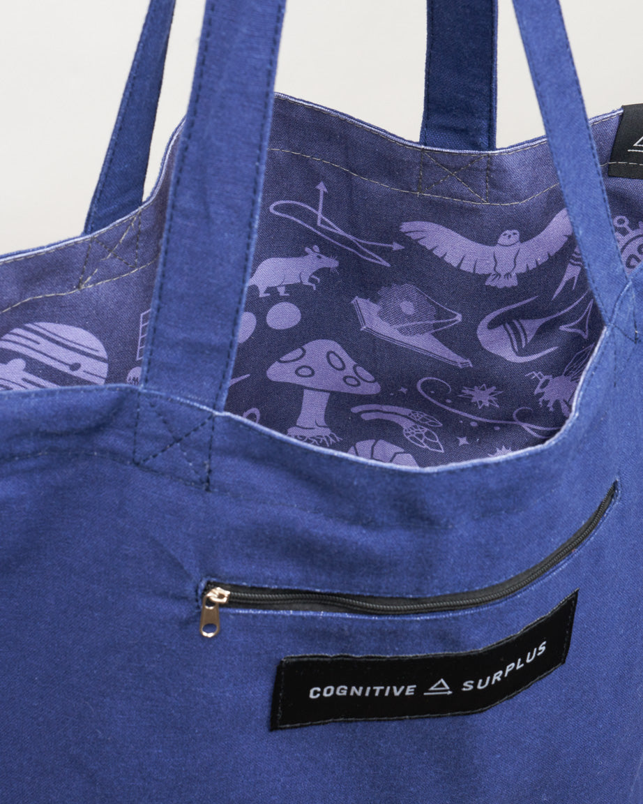 Science is Magic That Works Canvas Shoulder Tote