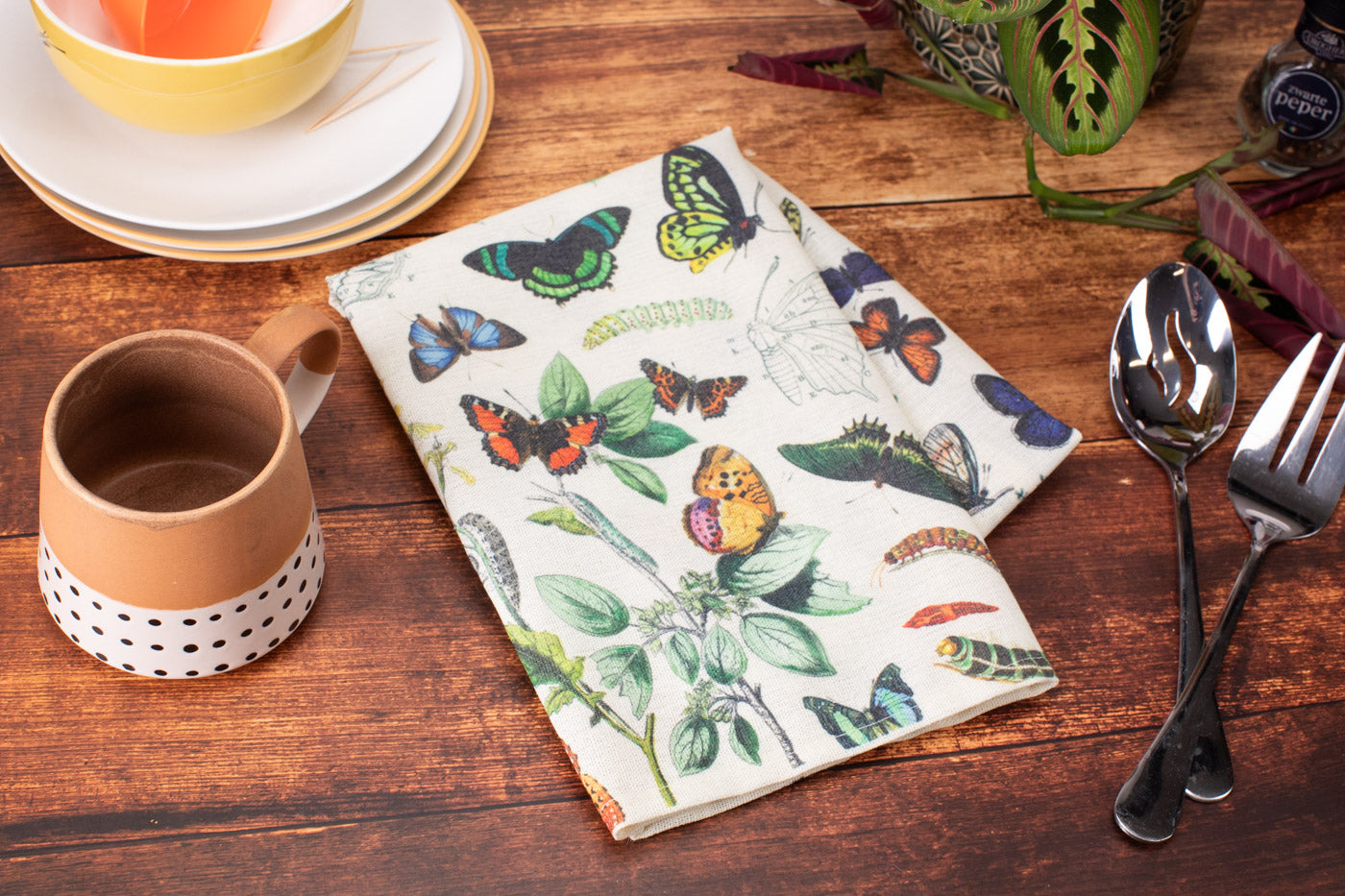 Butterfly Tea Towel