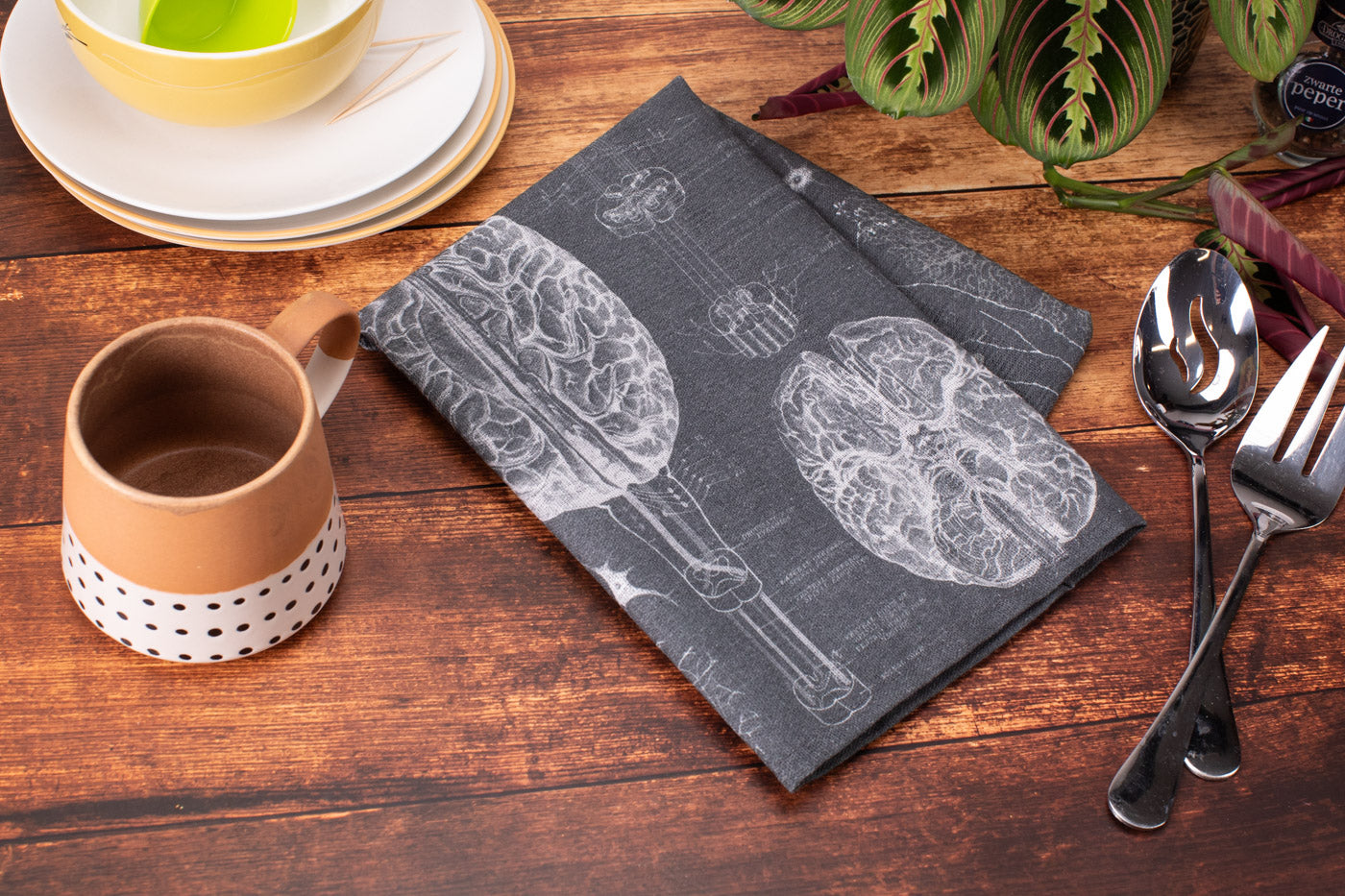 Brain & Neuroscience Science Tea Towel