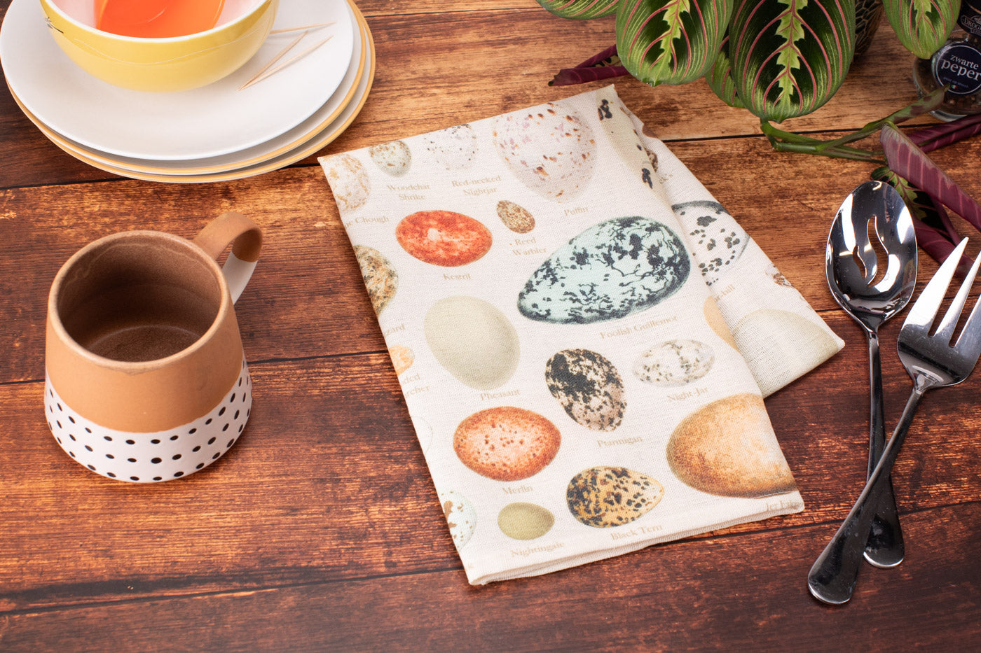 Eggs Tea Towel