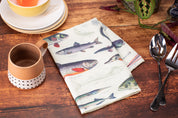 Freshwater Fish Tea Towel