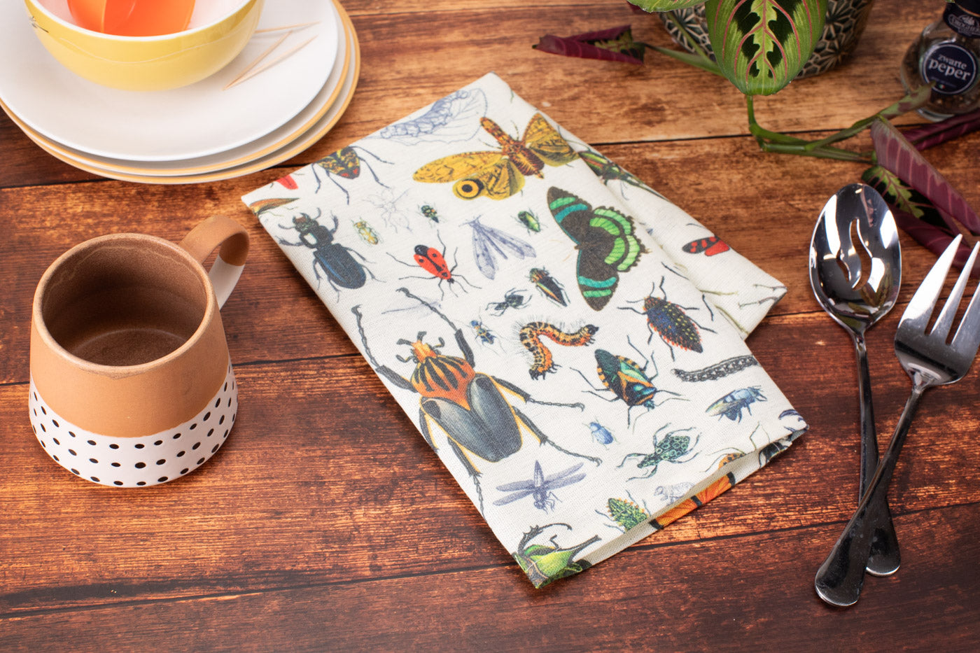 Insects Tea Towel