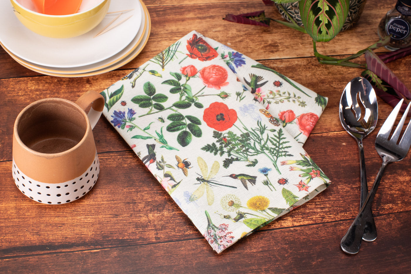 Pollinators Tea Towel