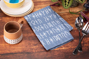 Norse Runes Tea Towel