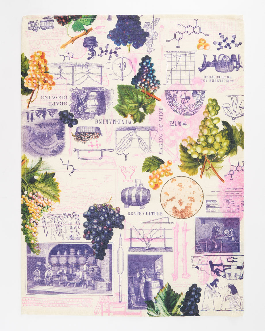 Winemaking Science Tea Towel