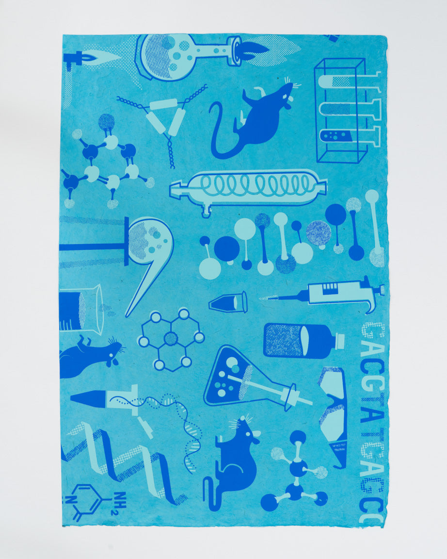 Retro Science Lab Wrapping Paper – Cognitive Surplus