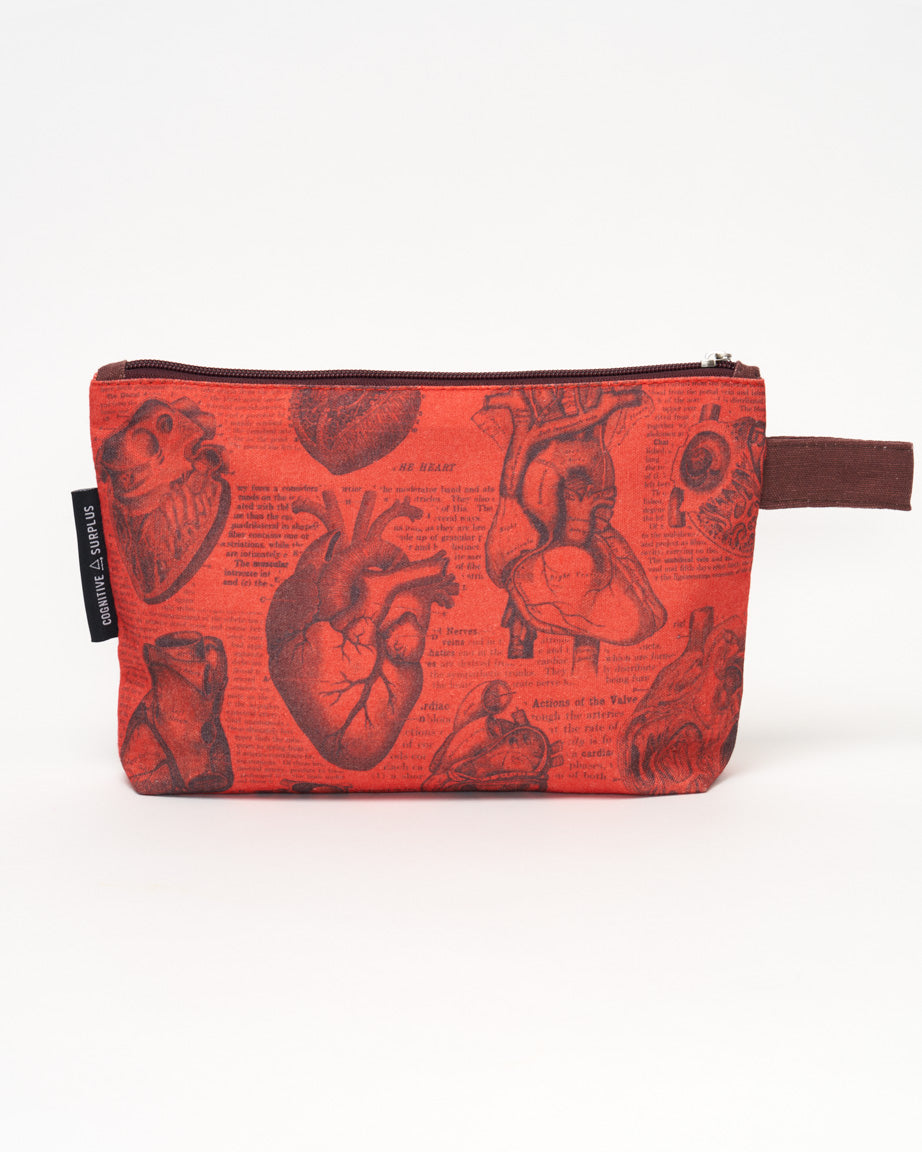 Anatomical Heart Pencil Bag